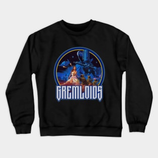 80s sci fi parody Crewneck Sweatshirt